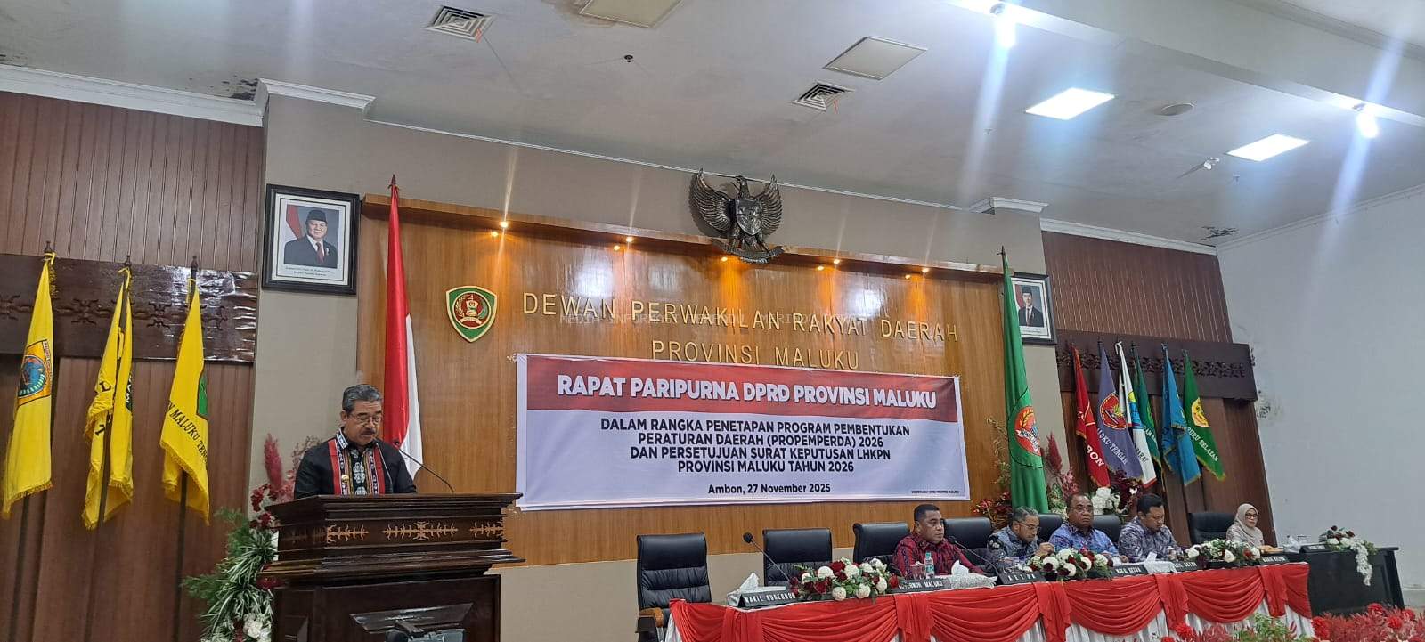 DPRD Maluku Tetapkan Propemperda 2026, Prioritaskan 15 Ranperda Strategis